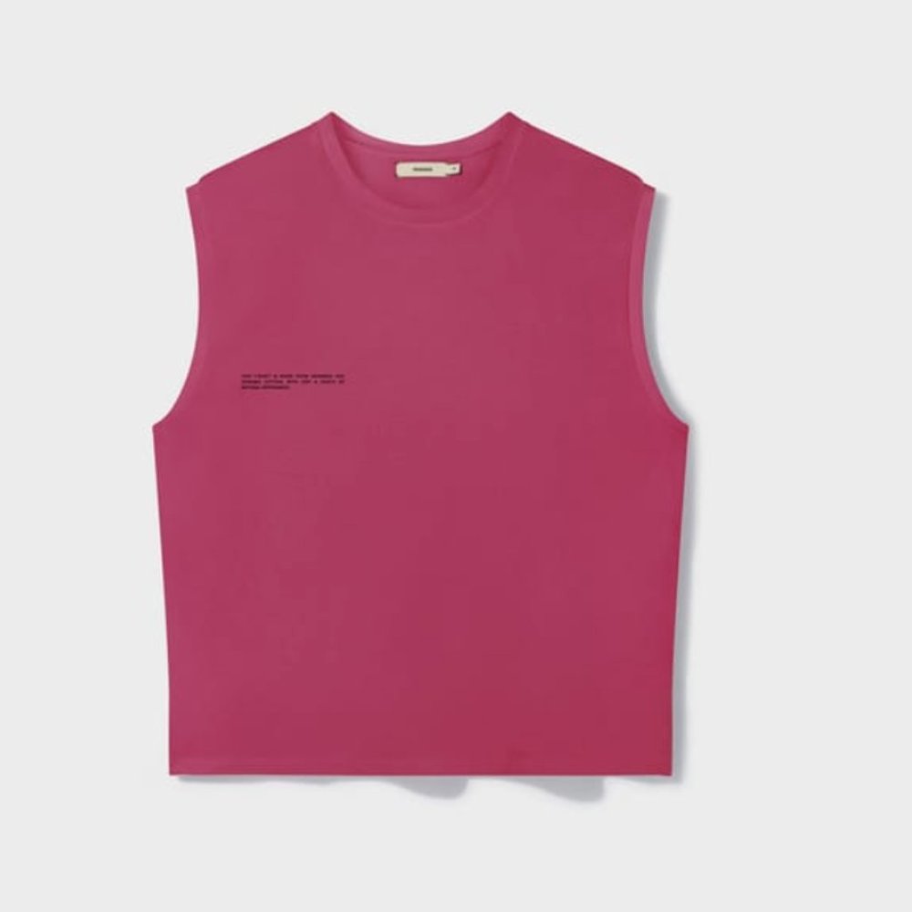 PANGAIA Organic Cotton Cropped T-shirt Tank Top
